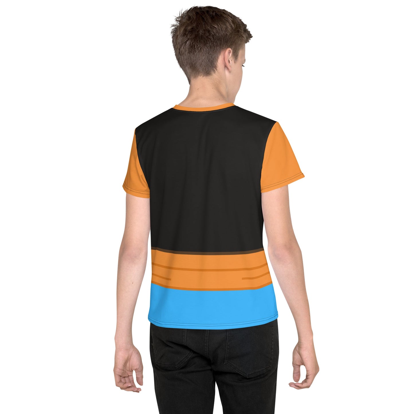Feeling Goofy Youth crew neck t-shirt disney active weardisney boundingdisney costume#tag4##tag5##tag6#