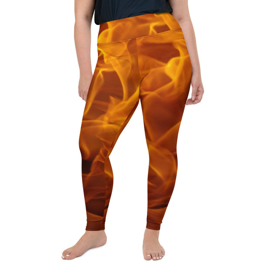Flame Ember Plus Size Leggings adult costumeadult devil costumeadult Disney costume#tag4##tag5##tag6#