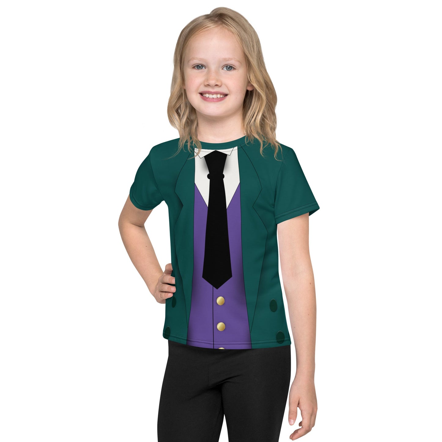 Foolish Mortal Host Kids crew neck t-shirt active wearboundingcast member#tag4##tag5##tag6#