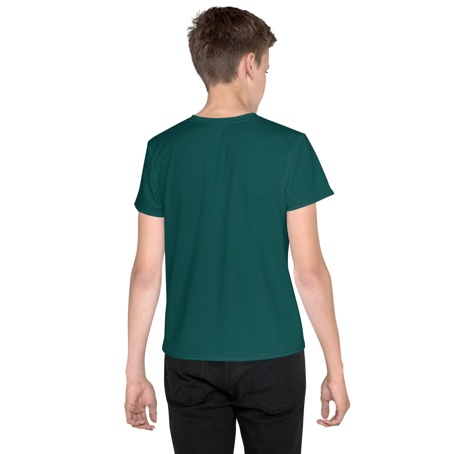 Foolish Mortal Youth crew neck t-shirt active wearboundingcast member#tag4##tag5##tag6#