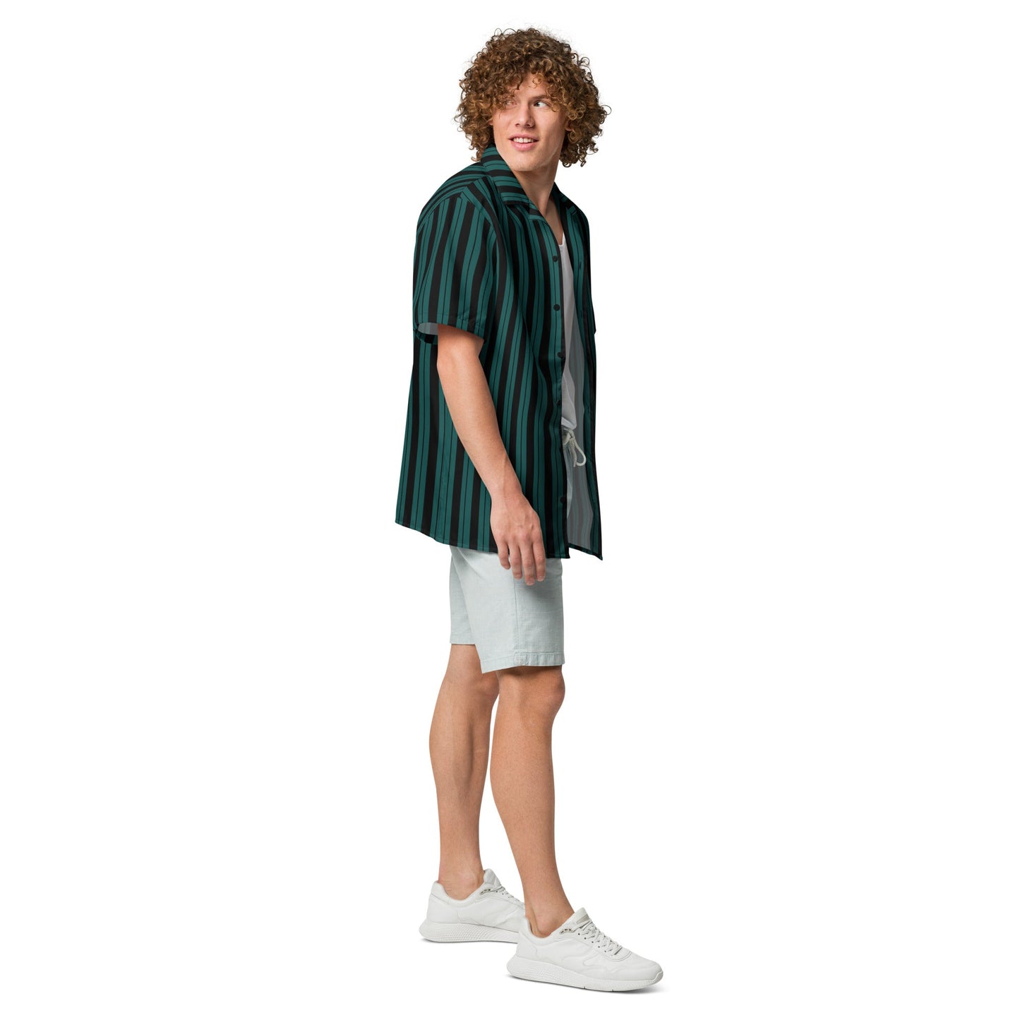 Ghost Host Unisex button shirt active wearboo to youcast member#tag4##tag5##tag6#