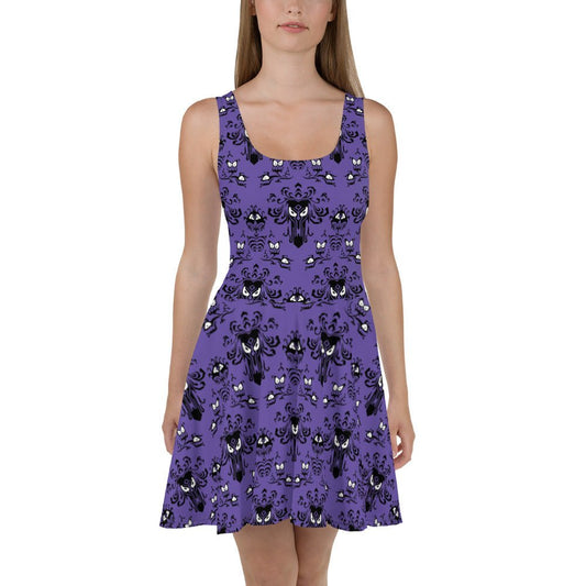 Ghost House Skater Dress happiness is addictive#tag4##tag5##tag6#