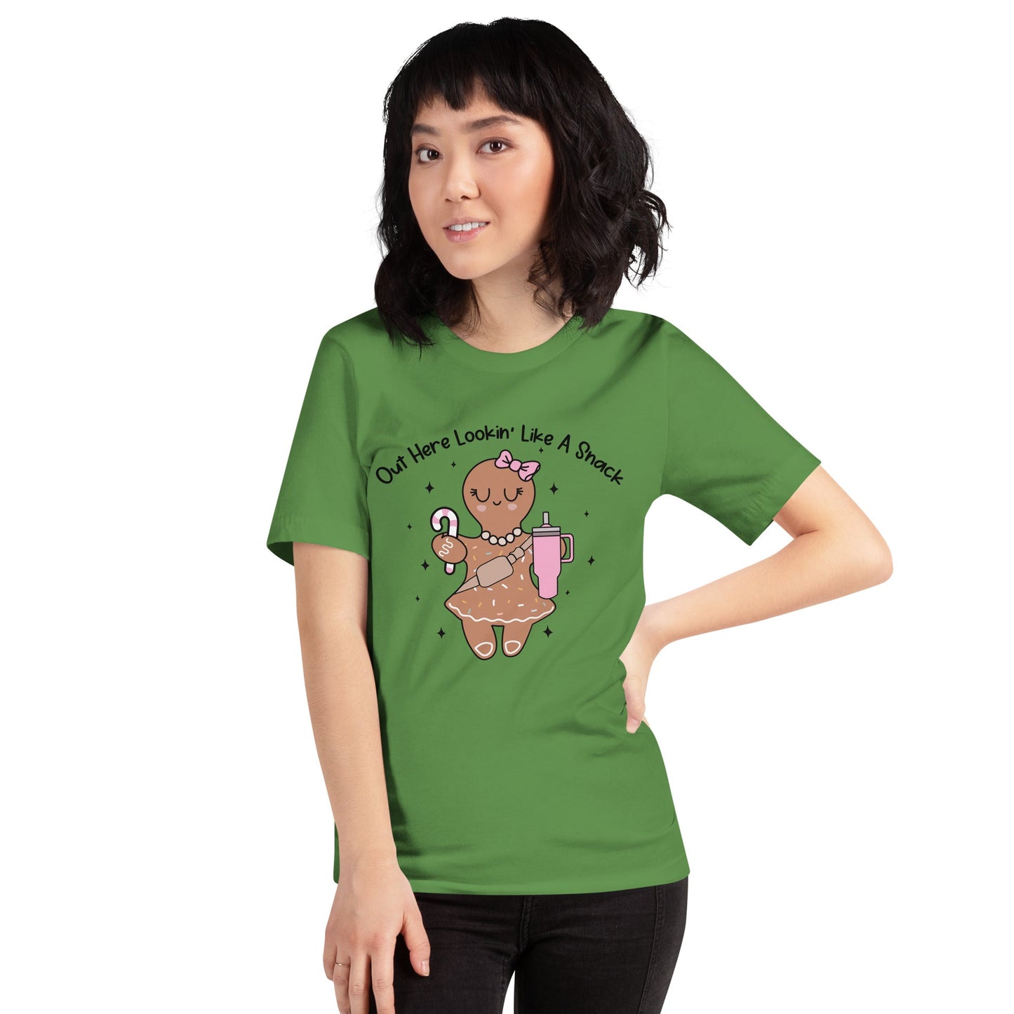Gingerbread Crackin Unisex t-shirt christmas cakeChristmas topLittle Lady Shay Boutique
