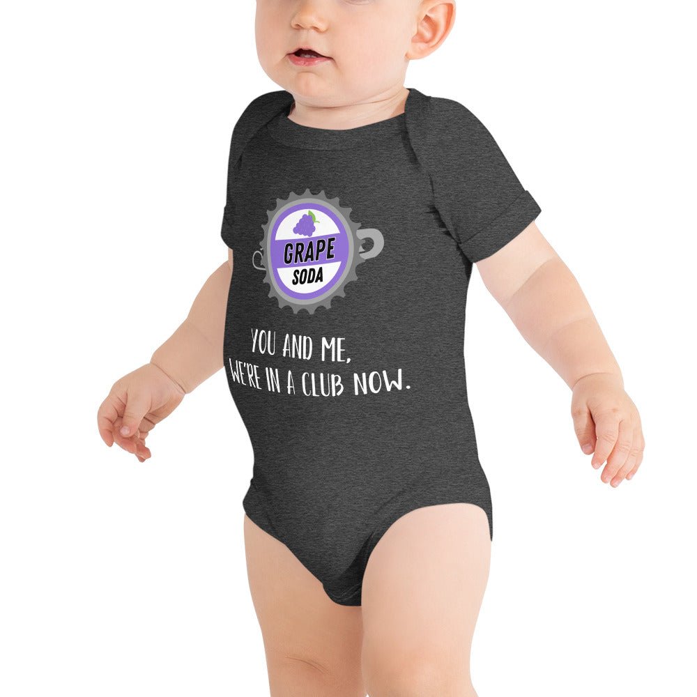 Grape Soda Baby short sleeve one piece 100 years of wonderbabyshower giftdisney baby#tag4##tag5##tag6#