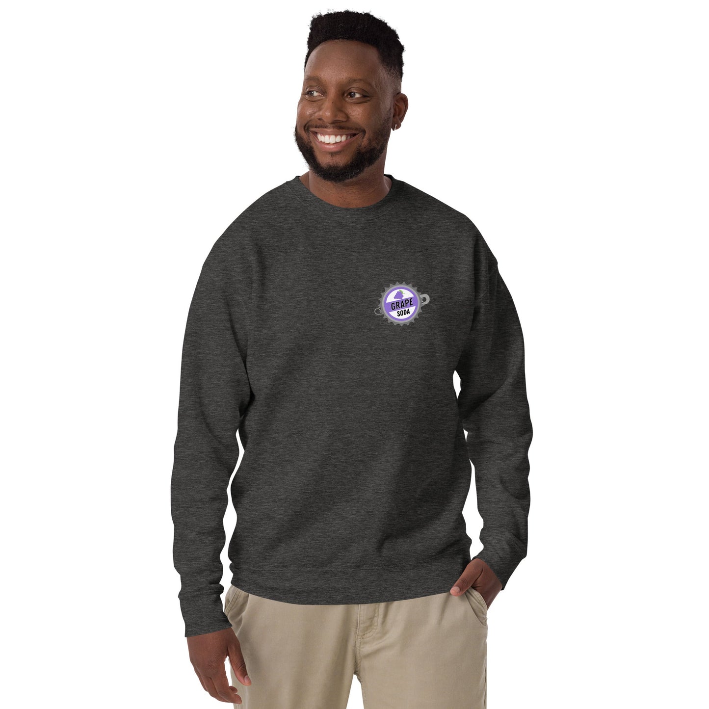 Grape Soda Unisex Premium Sweatshirt 100 years of wonderdisney giftdisney gifts#tag4##tag5##tag6#