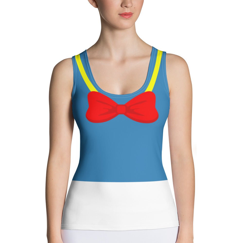 Grumpy Duck Tank Top active disney familycouple shirtsdisney adult#tag4##tag5##tag6#