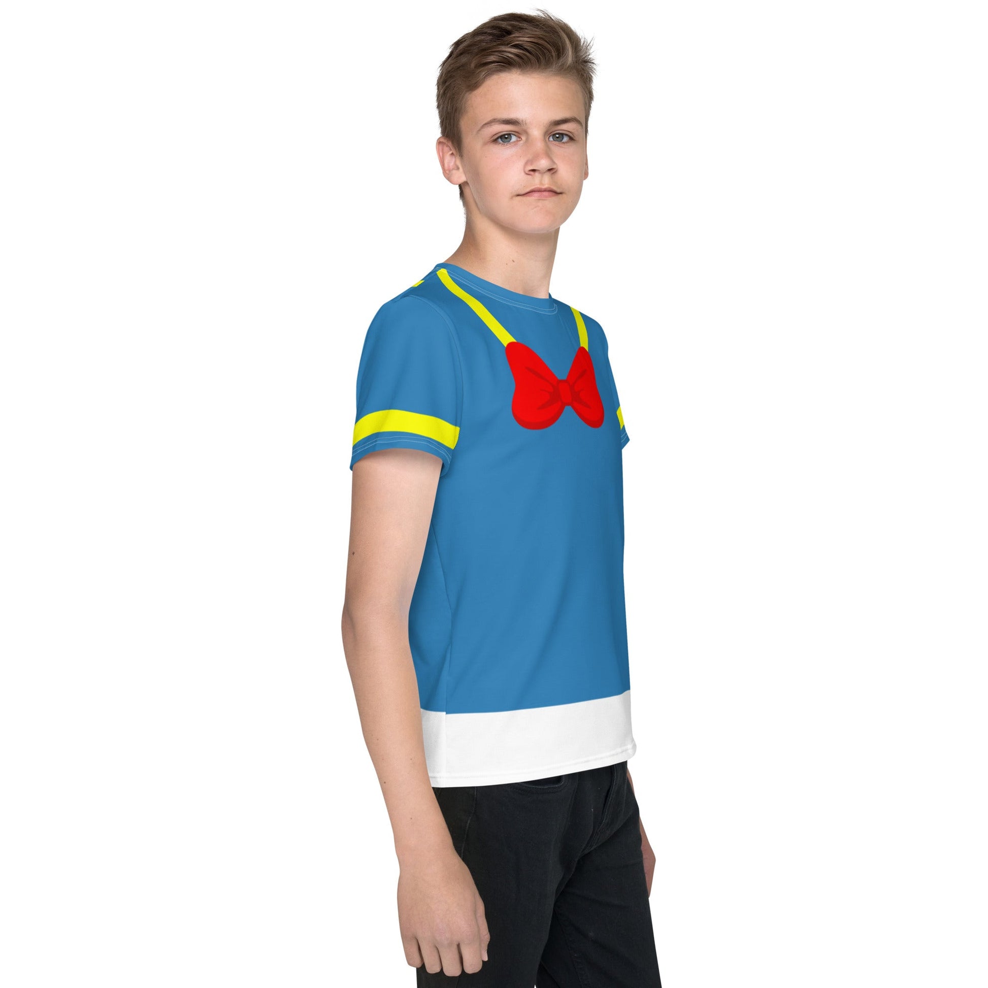 Grumpy Duck Youth crew neck t-shirt active disney familydisney babydisney cosplay#tag4##tag5##tag6#
