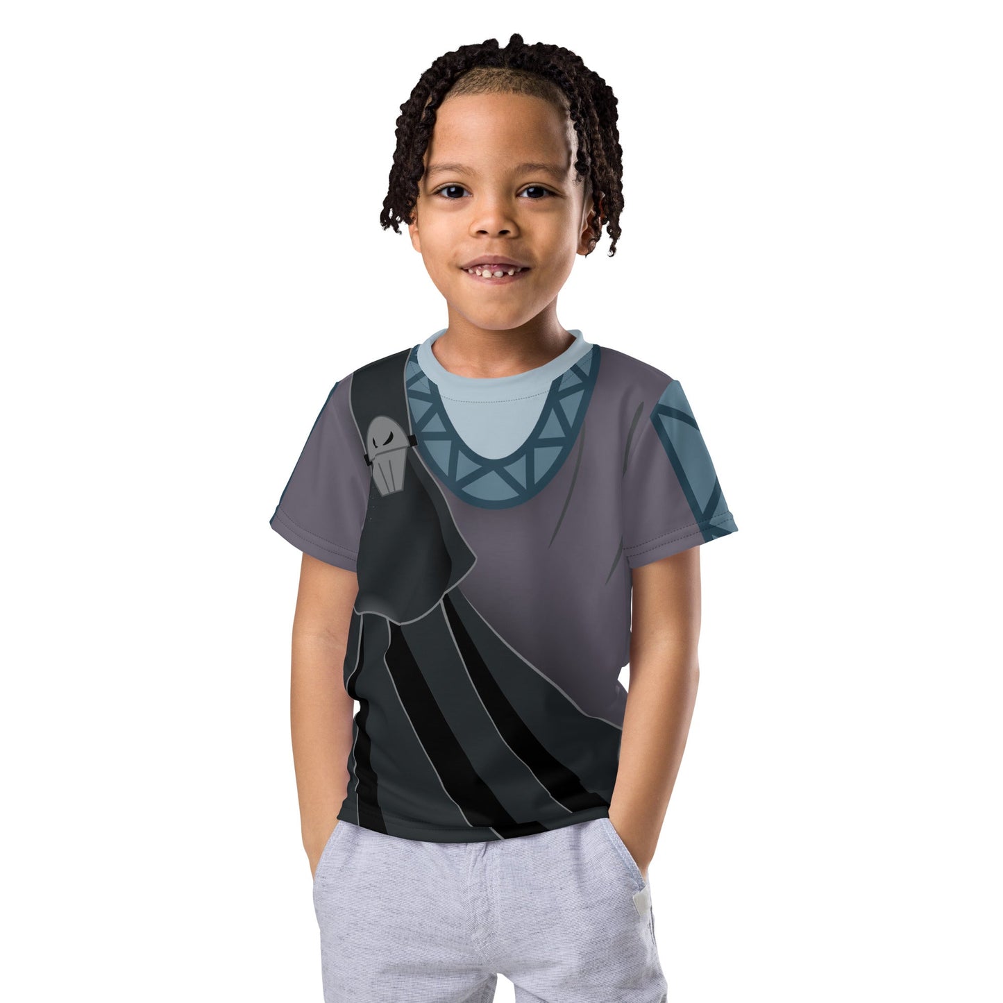 Hades Hercules Kids crew neck t-shirt disney halloweendisney herculesdisney villain#tag4##tag5##tag6#