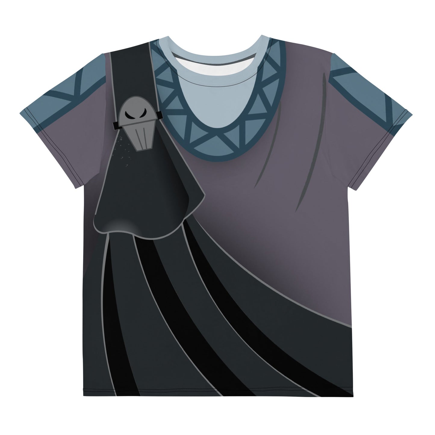 Hades Hercules Youth crew neck t-shirt disney halloweendisney herculesdisney villain#tag4##tag5##tag6#
