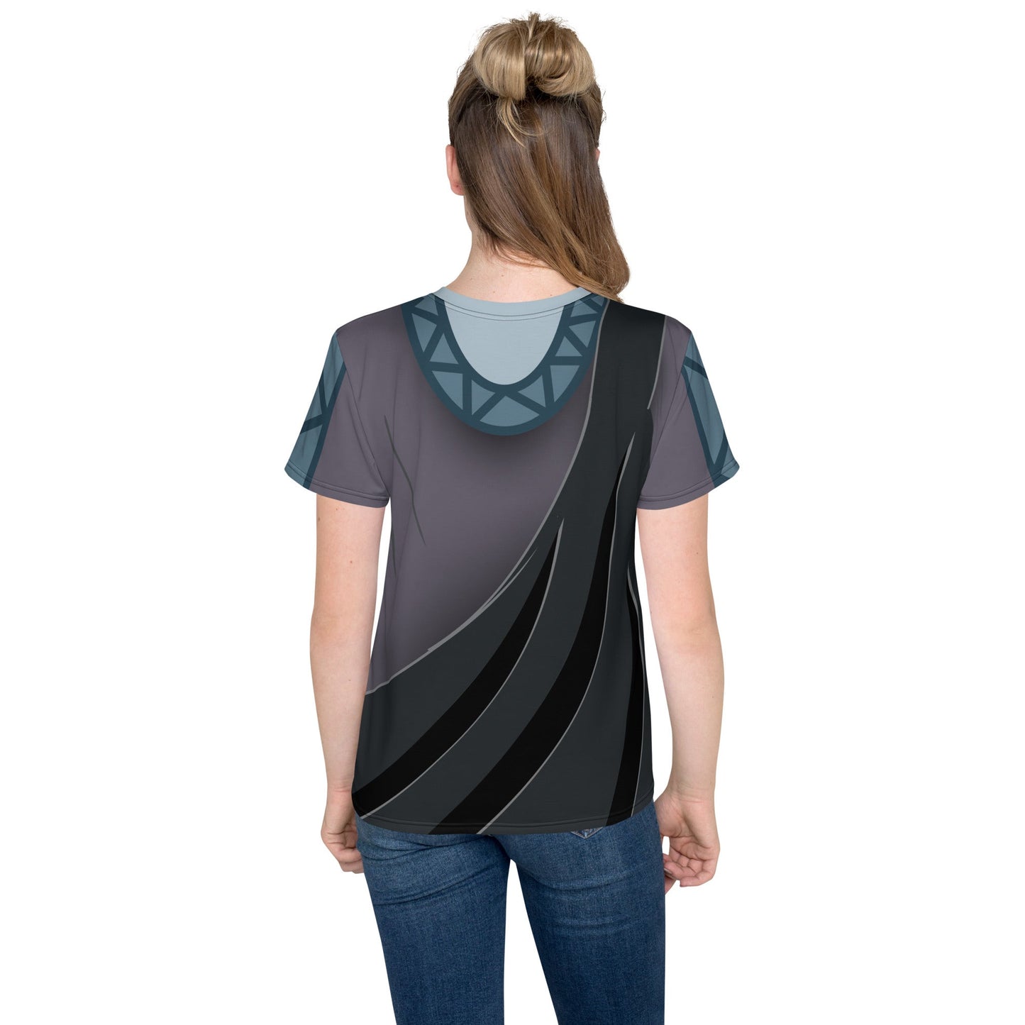 Hades Hercules Youth crew neck t-shirt disney halloweendisney herculesdisney villain#tag4##tag5##tag6#