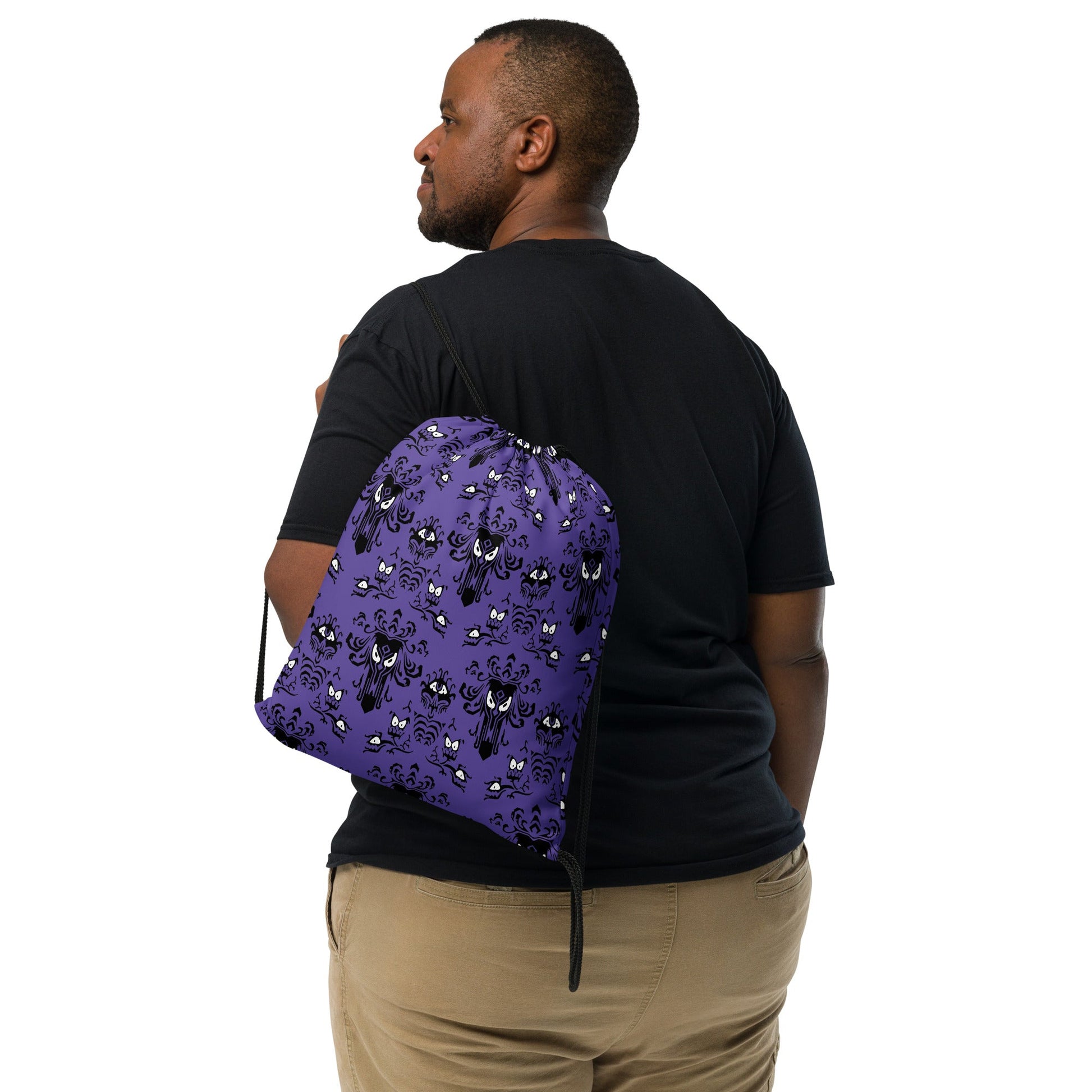 Haunted House Drawstring bag cosplaydisney bagdisney halloween#tag4##tag5##tag6#