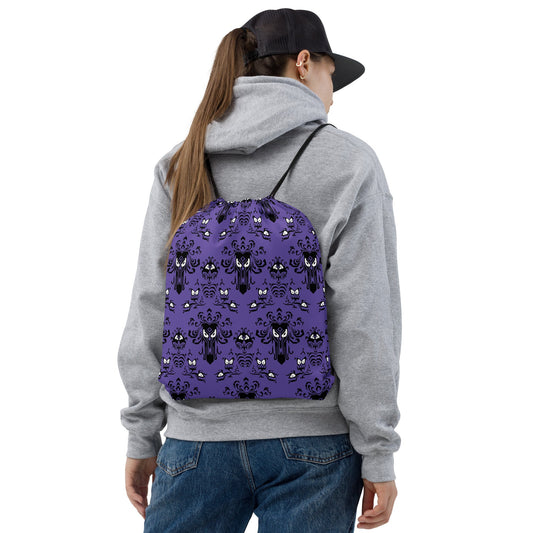 Haunted House Drawstring bag cosplaydisney bagdisney halloween#tag4##tag5##tag6#