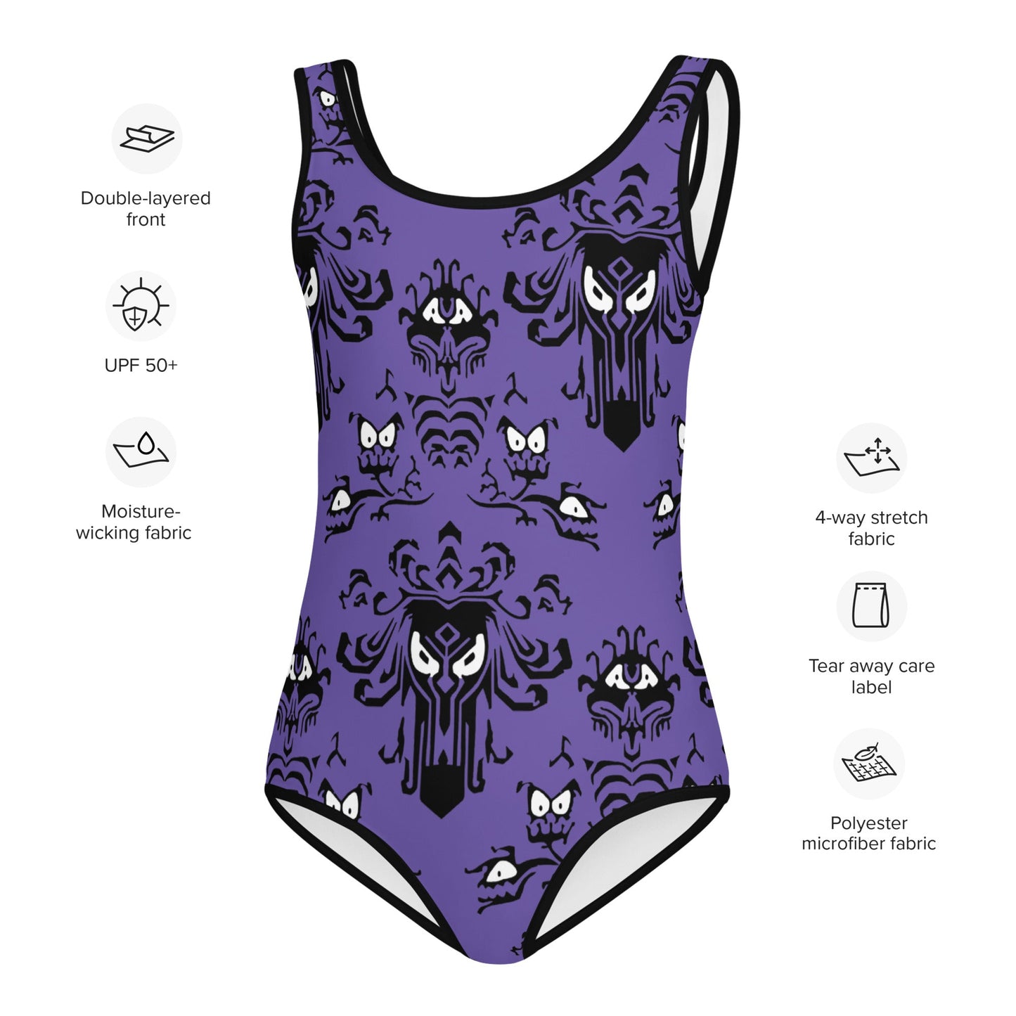 Haunted House Kids Swimsuit active disney familyadult disneyWrong Lever Clothing