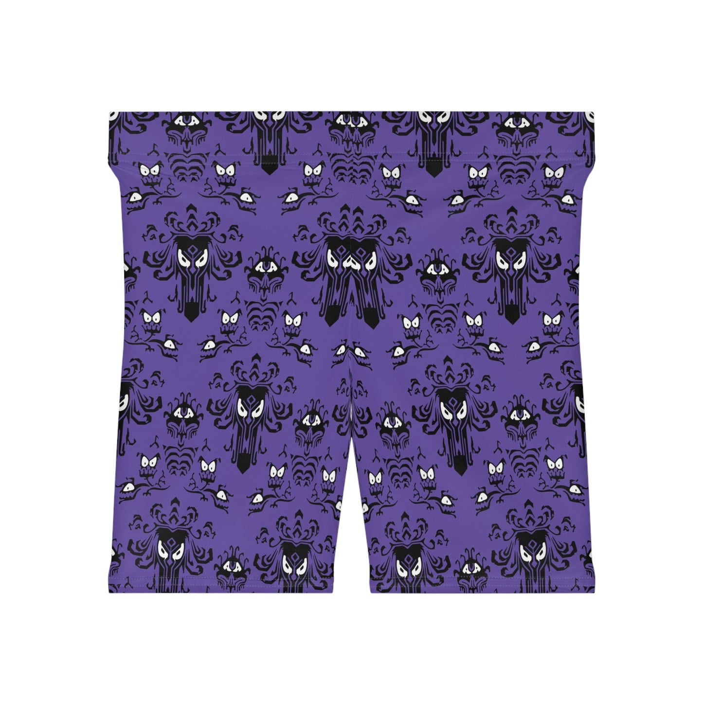 Haunted House Women's Biker Shorts All Over PrintAOPAOP Clothing#tag4##tag5##tag6#