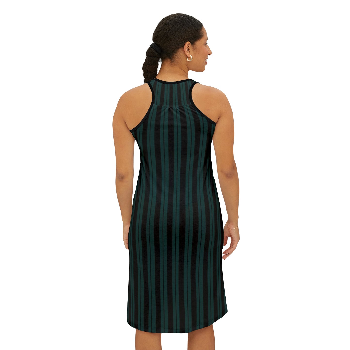 Haunted House Worker Women's Racerback Dress All Over PrintAOPTank TopWrong Lever Clothing