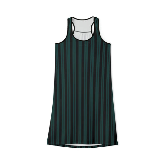 Haunted House Worker Women's Racerback Dress All Over PrintAOPTank TopWrong Lever Clothing