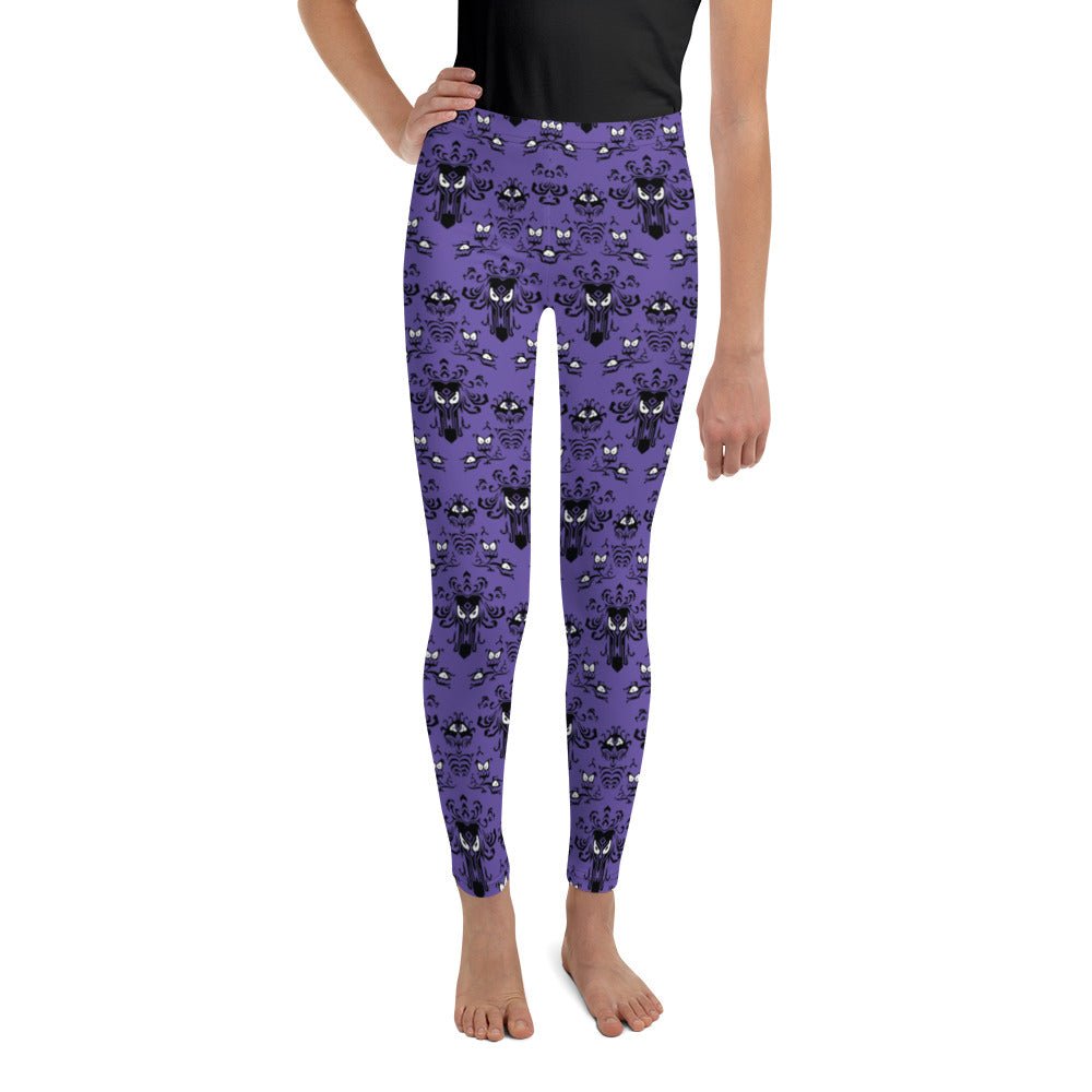 Haunted House Youth Leggings active wearboo to youcosplay#tag4##tag5##tag6#