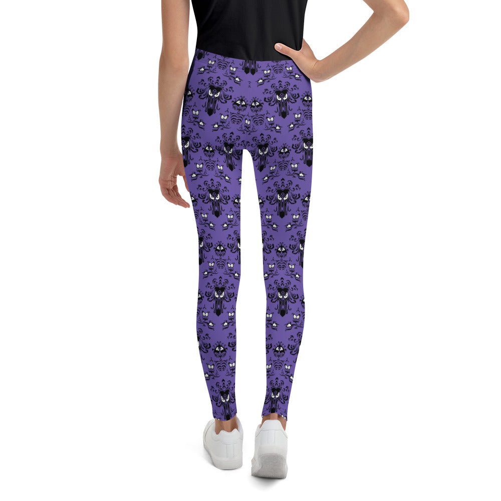 Haunted House Youth Leggings active wearboo to youcosplay#tag4##tag5##tag6#
