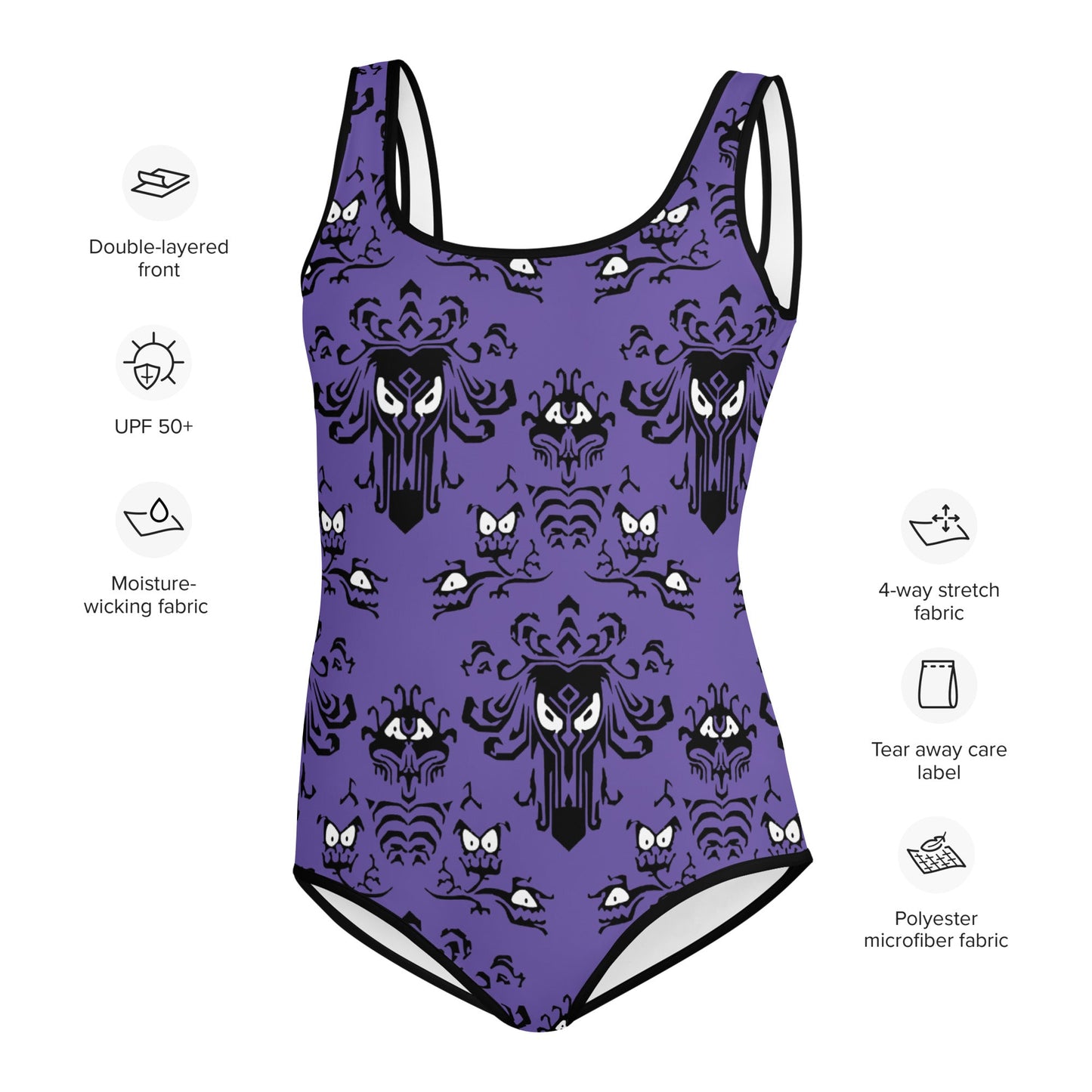 Haunted House Youth Swimsuit active disney familyadult disneyWrong Lever Clothing