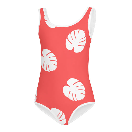 Hawaiian Girl Inspired All-Over Print Kids Swimsuit happiness is addictive#tag4##tag5##tag6#