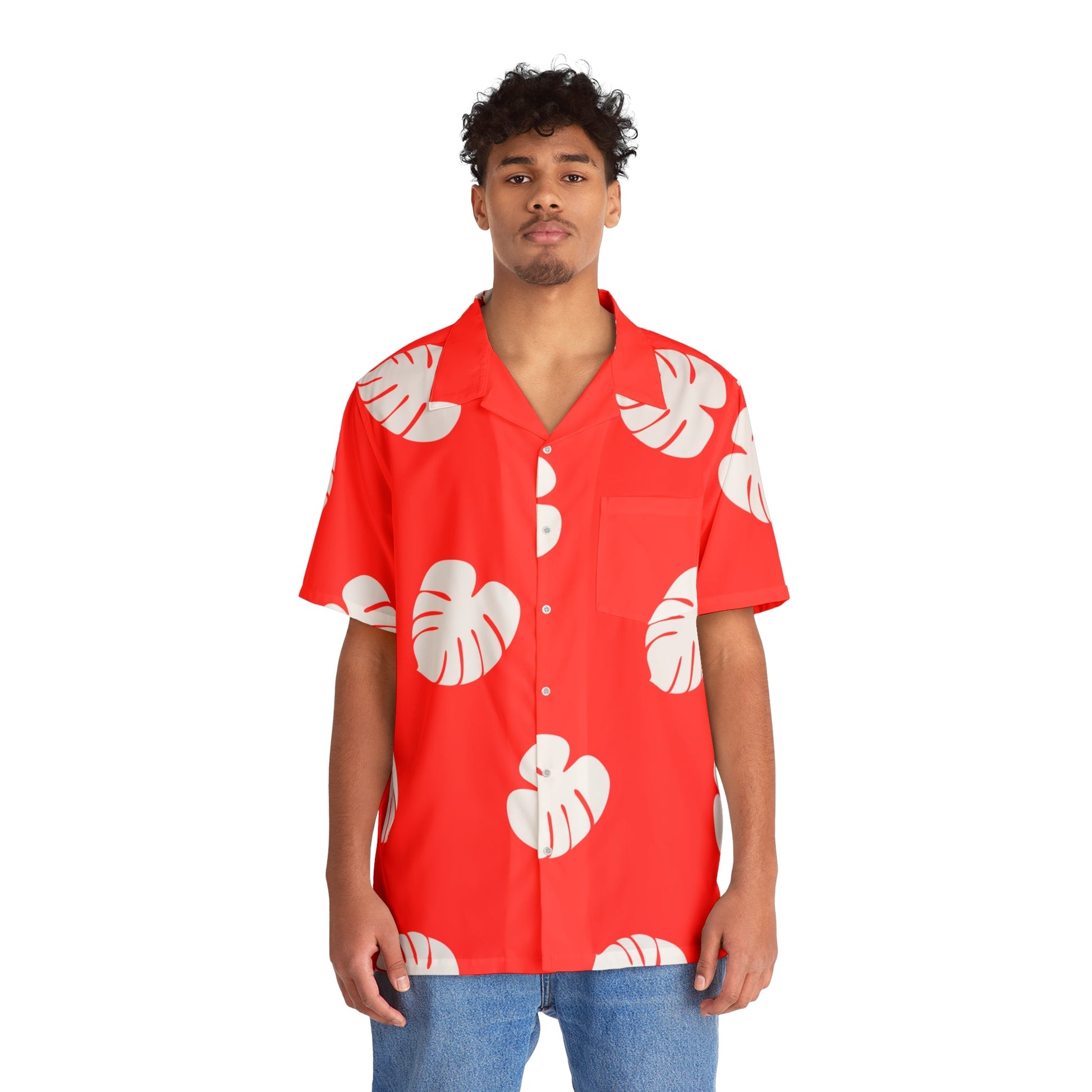 Hawaiian Girl Men's Hawaiian Shirt All Over PrintAOPAOP Clothing#tag4##tag5##tag6#