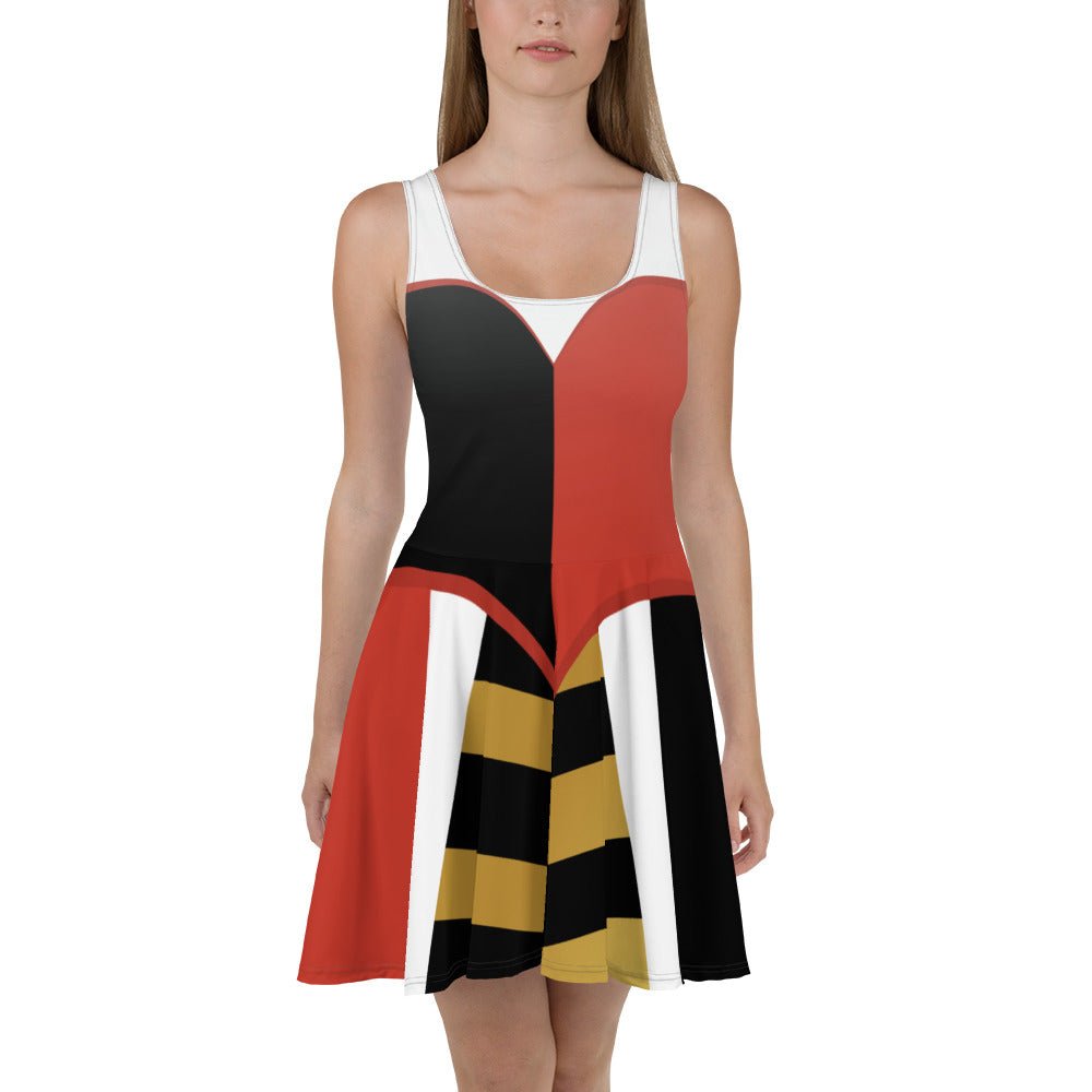 Heart Queen Skater Dress adult dressalice dressalice in wonderland#tag4##tag5##tag6#
