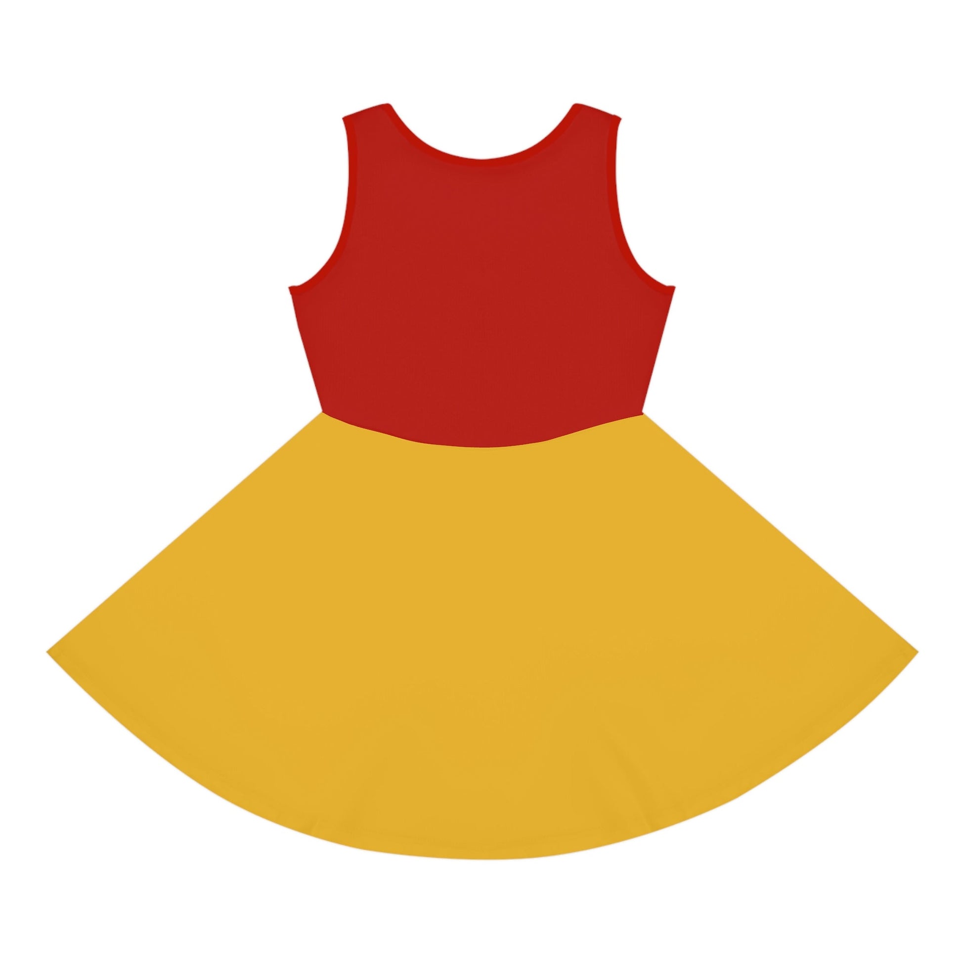 Hunny Bear Girls' Sleeveless Sundress (AOP) All Over PrintAOPAOP Clothing#tag4##tag5##tag6#
