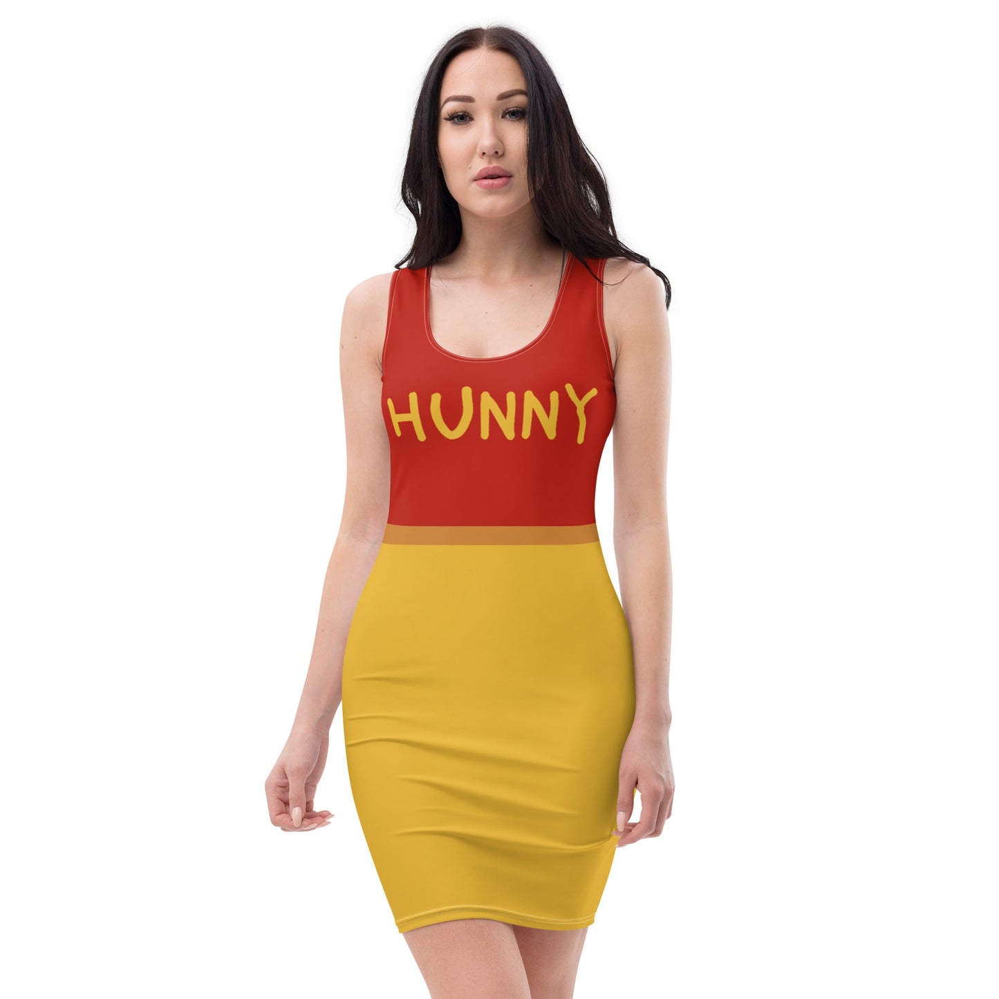 Hunny Tight Dress- Costume, Bounding, Cosplay christopher robin friendsdisney costumedisney dress#tag4##tag5##tag6#