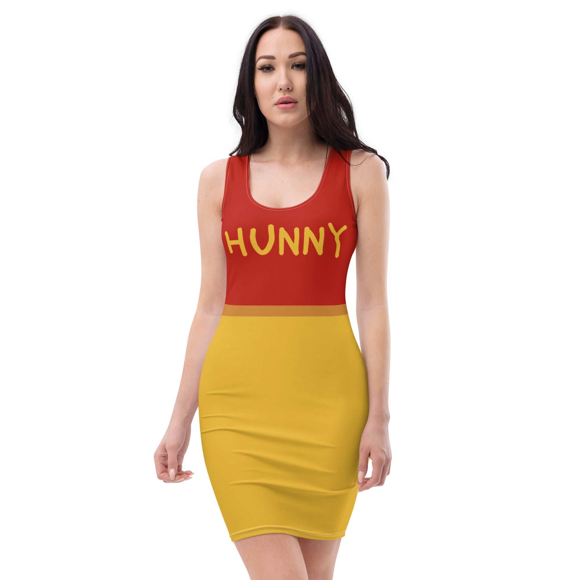Hunny Tight Dress- Costume, Bounding, Cosplay christopher robin friendsdisney costumedisney dress#tag4##tag5##tag6#