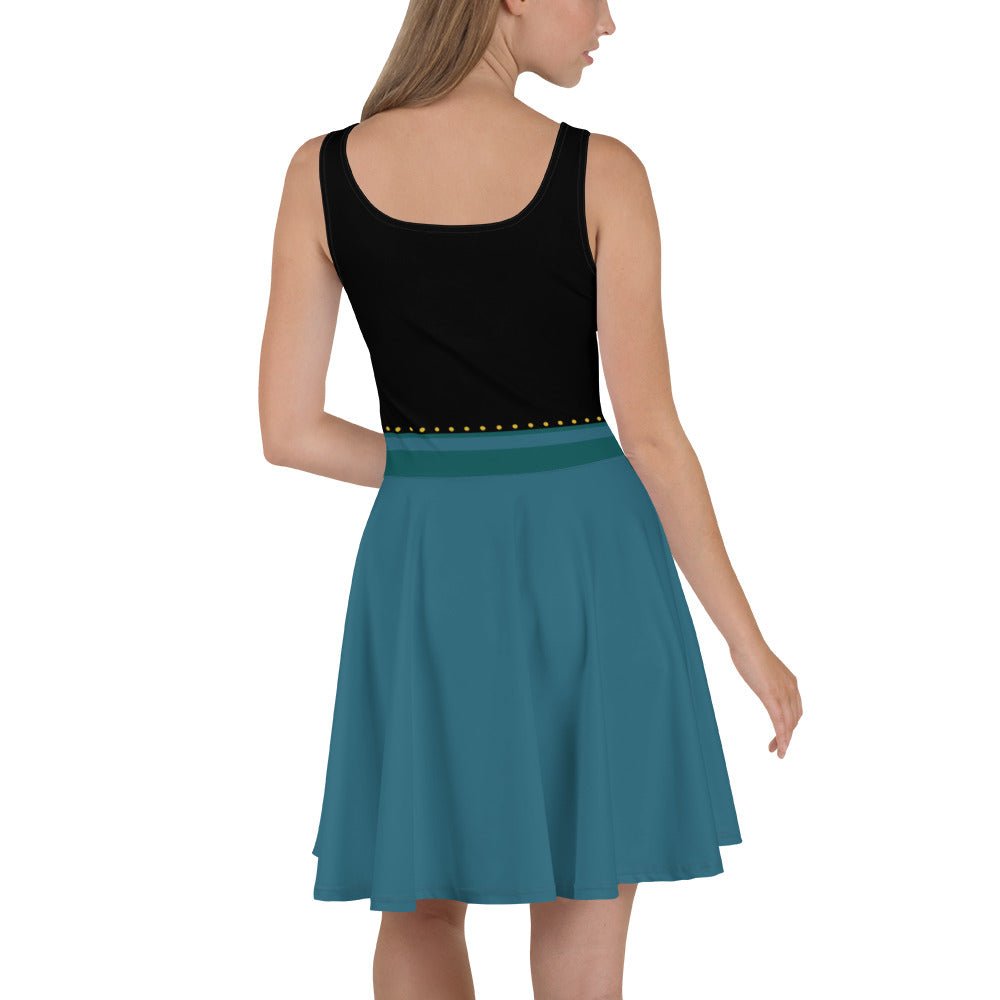 It's Good to be Queen Skater Dress anna and elsaarrendale dressdisney costume#tag4##tag5##tag6#