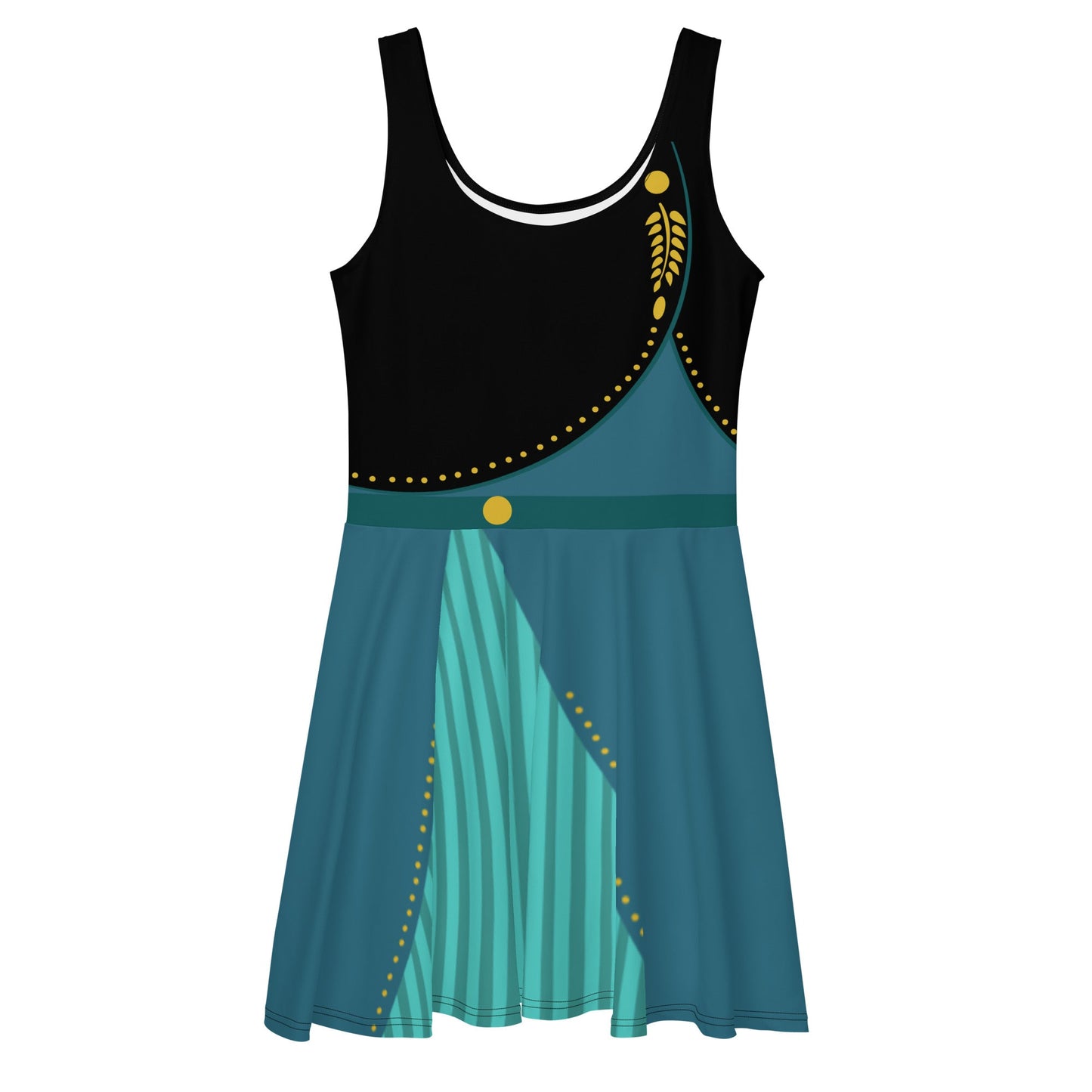 It's Good to be Queen Skater Dress anna and elsaarrendale dressdisney costume#tag4##tag5##tag6#