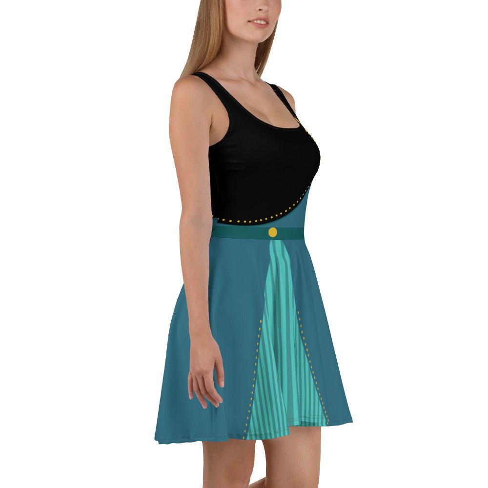 It's Good to be Queen Skater Dress anna and elsaarrendale dressdisney costume#tag4##tag5##tag6#