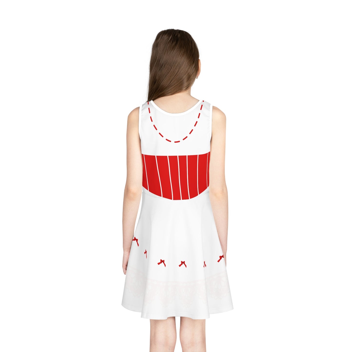 Jolly Holiday Girls' Sleeveless Sundress All Over PrintAOPAOP Clothing#tag4##tag5##tag6#