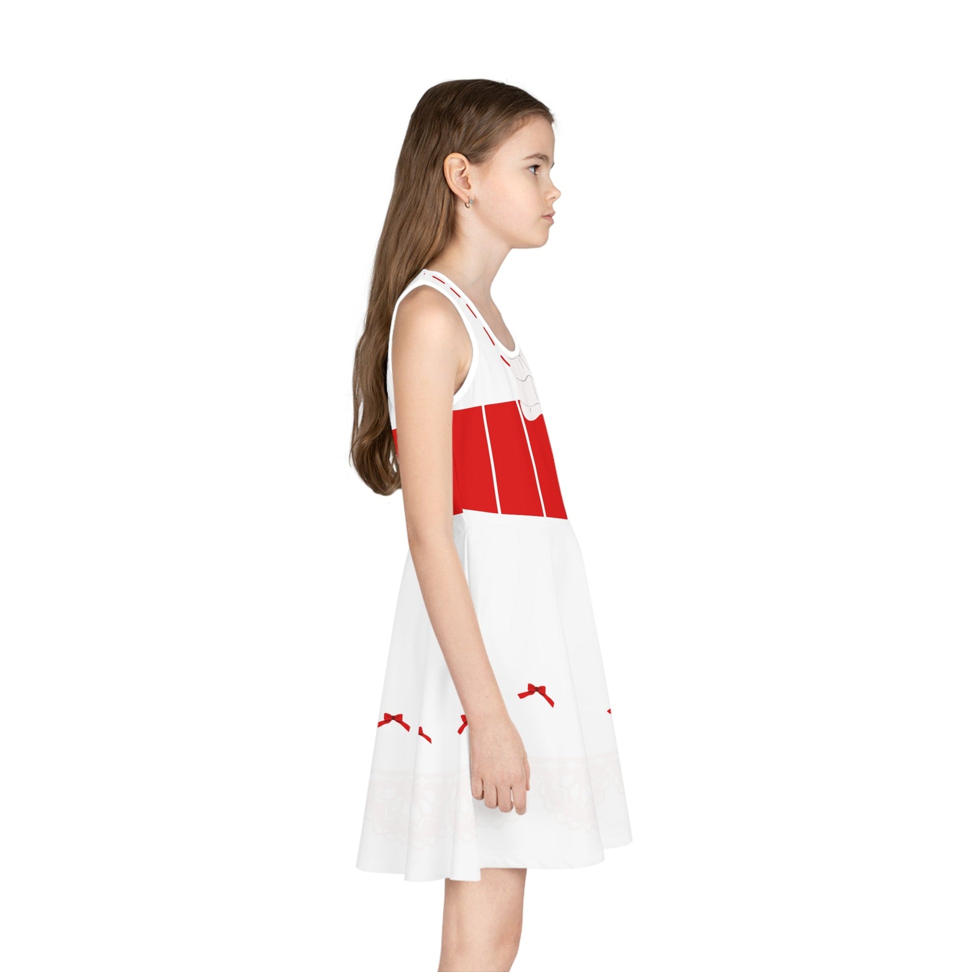Jolly Holiday Girls' Sleeveless Sundress All Over PrintAOPAOP Clothing#tag4##tag5##tag6#