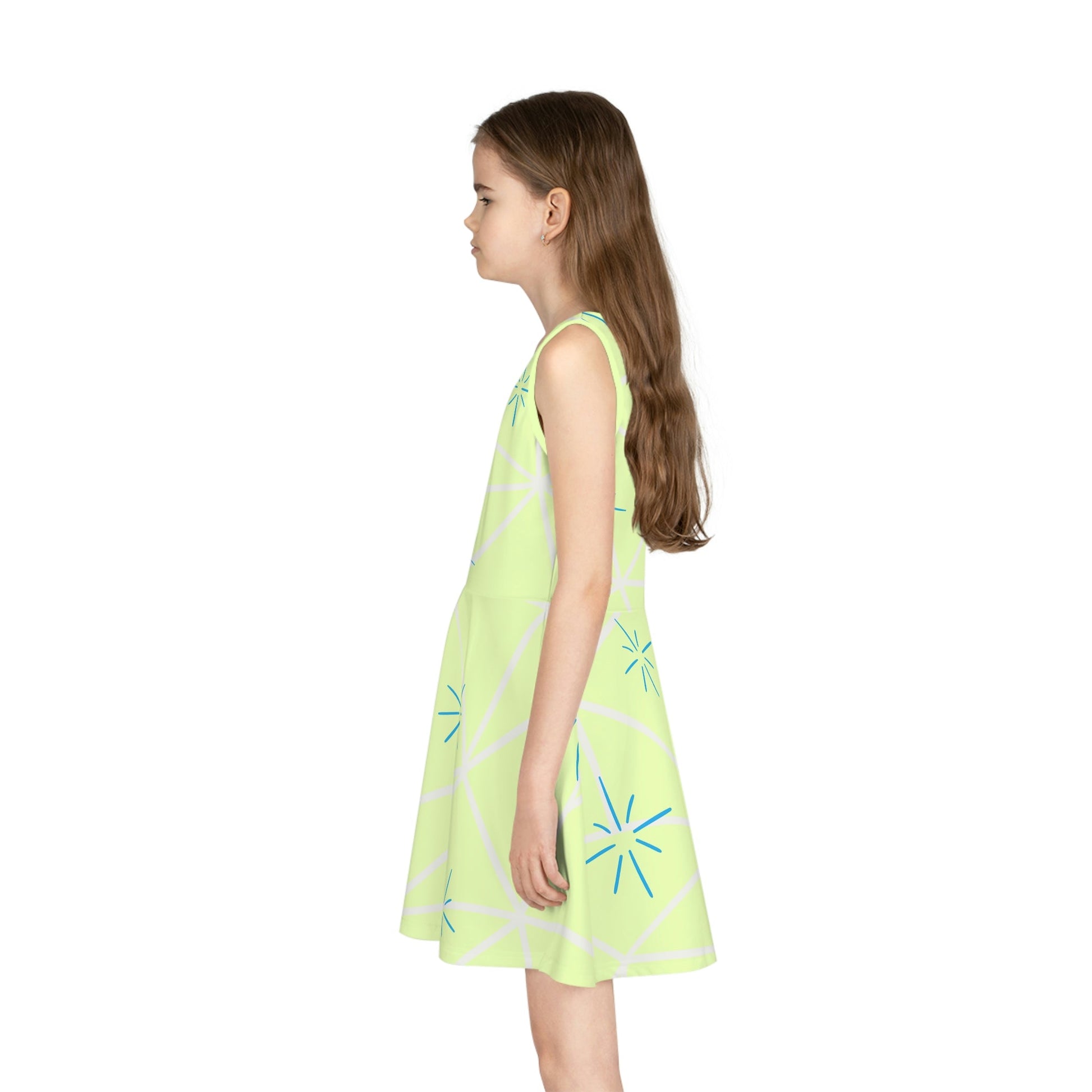 Joy Inspired Girls' Sleeveless Sundress All Over PrintAOPAOP Clothing#tag4##tag5##tag6#