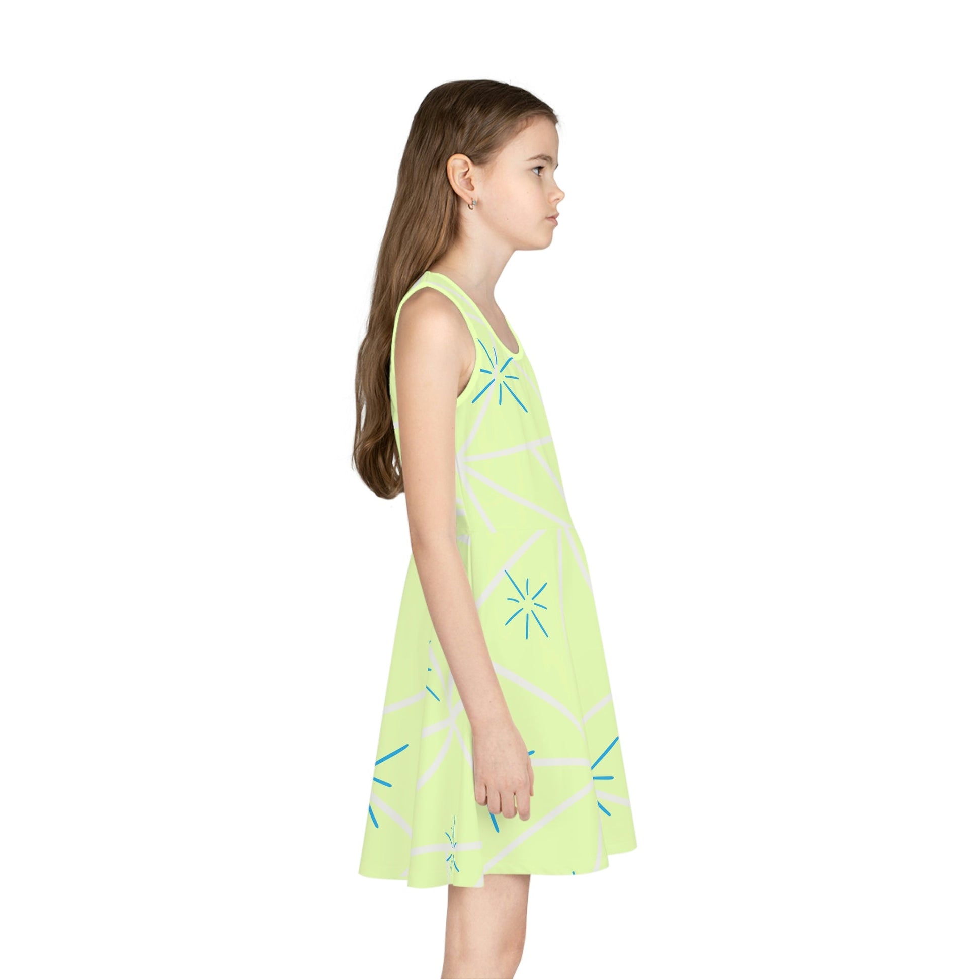 Joy Inspired Girls' Sleeveless Sundress All Over PrintAOPAOP Clothing#tag4##tag5##tag6#