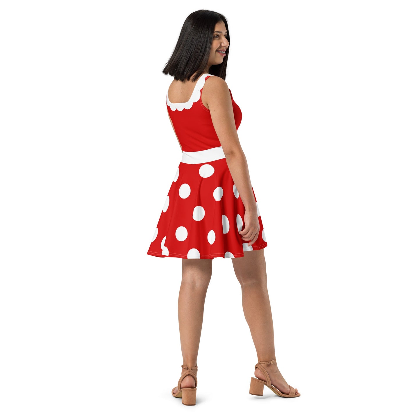 Lady Mouse Skater Dress cosplaydisney adultWrong Lever Clothing