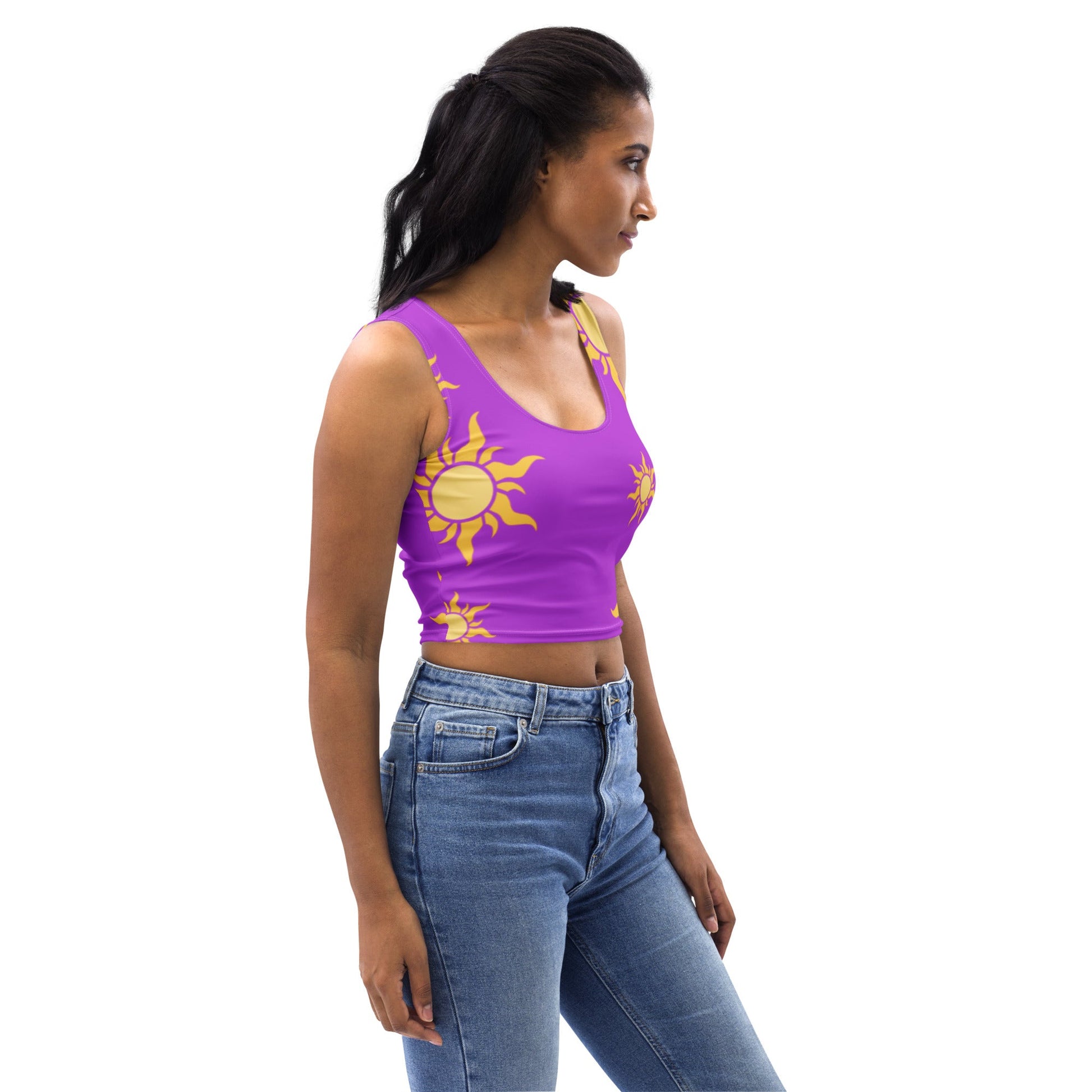 Let your Light Shine Crop Top 100 years of wonderadult disneyadult disney princess#tag4##tag5##tag6#