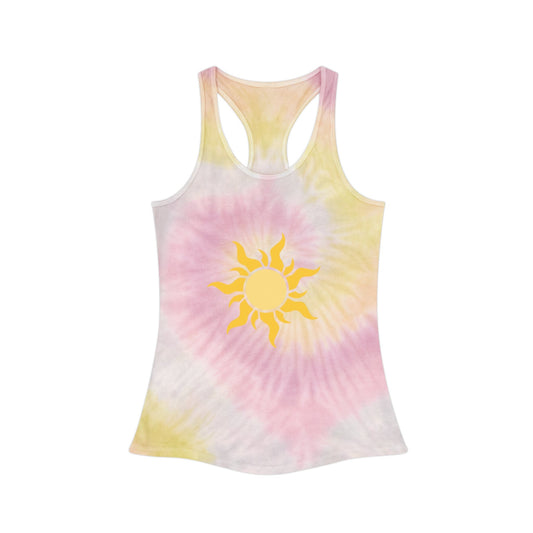 Let Your Light Shine Tie Dye Racerback Tank Top Disney princess styleDisney princess tankDisney top#tag4##tag5##tag6#