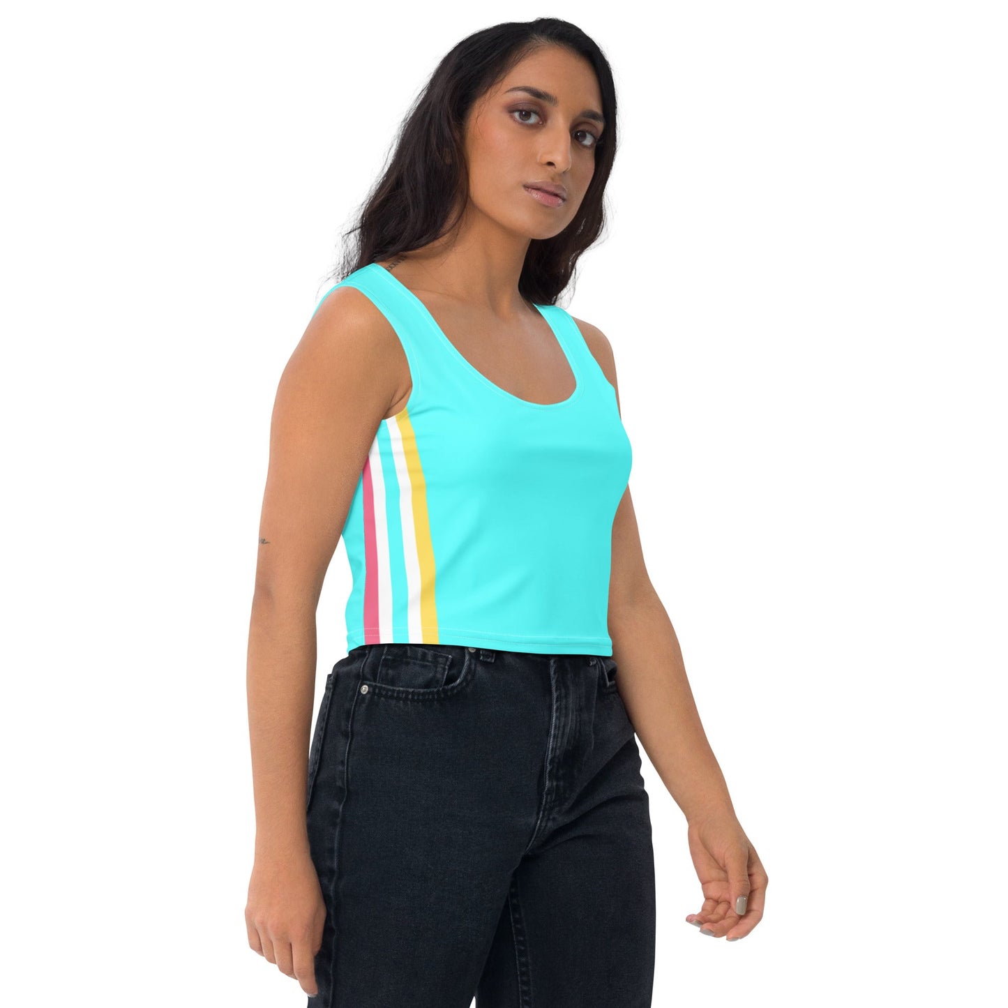 Let's go Party Crop Top- Cosplay, Running Costume, Character Dress active wearbarbiebarbie costume#tag4##tag5##tag6#