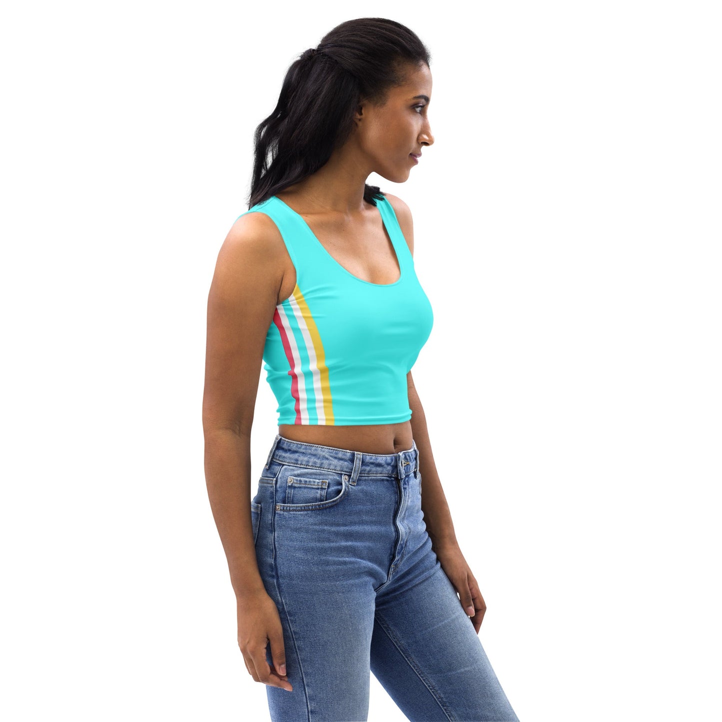 Let's go Party Crop Top- Cosplay, Running Costume, Character Dress active wearbarbiebarbie costume#tag4##tag5##tag6#