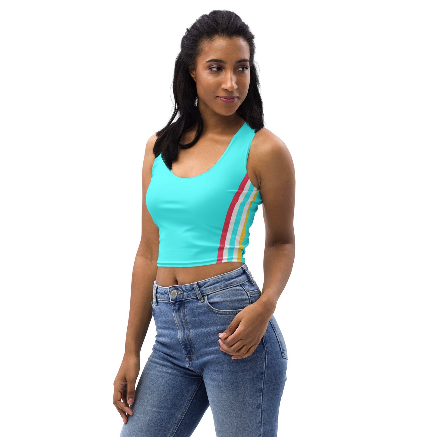 Let's go Party Crop Top- Cosplay, Running Costume, Character Dress active wearbarbiebarbie costume#tag4##tag5##tag6#
