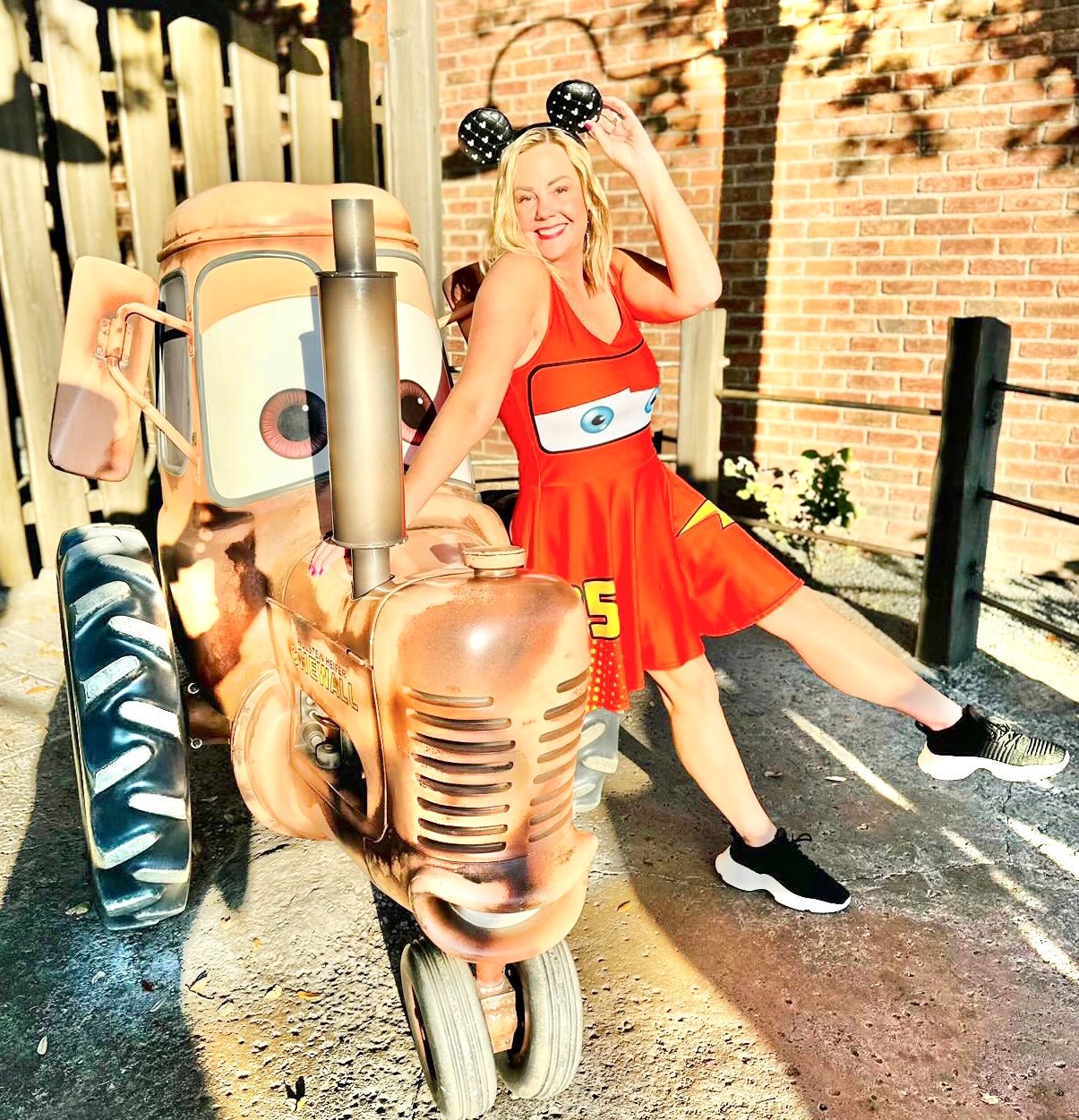 Lightning Skater Dress car dresscars landdisney California adventure#tag4##tag5##tag6#