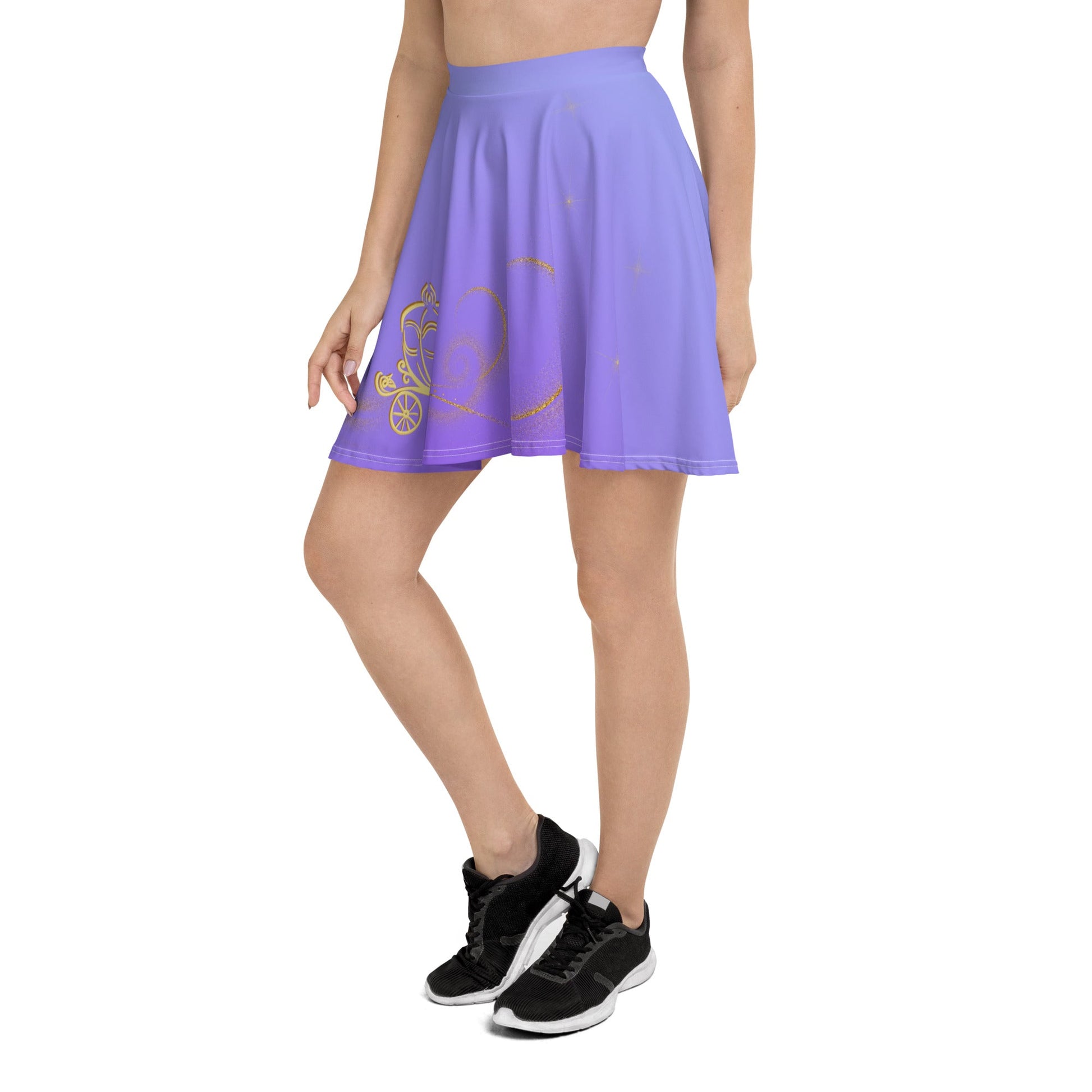 Magical Carriage Skater Skirt adult skirtcasual wearcinderella castle#tag4##tag5##tag6#