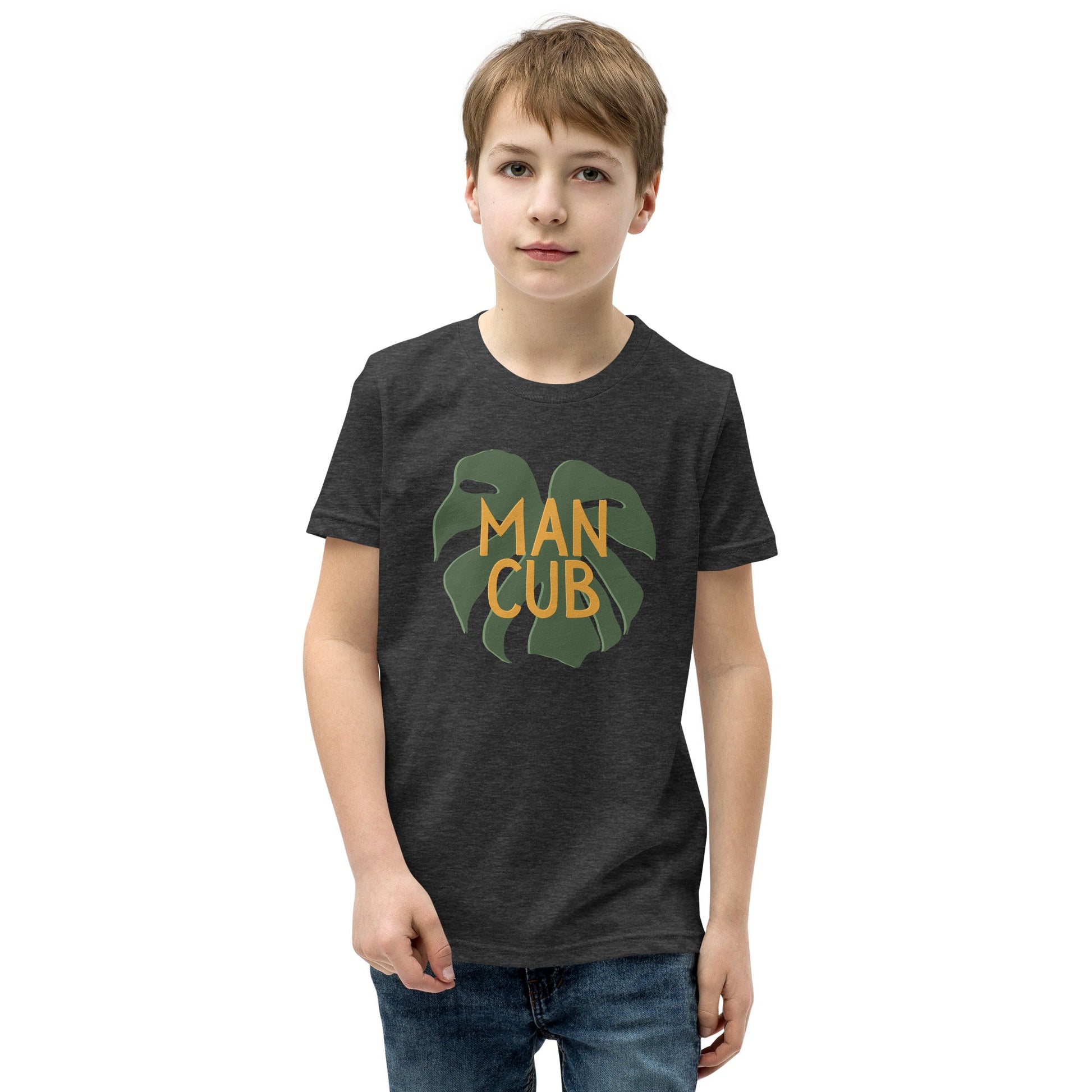 Man Cub Youth Short Sleeve T-Shirt happiness is addictive#tag4##tag5##tag6#