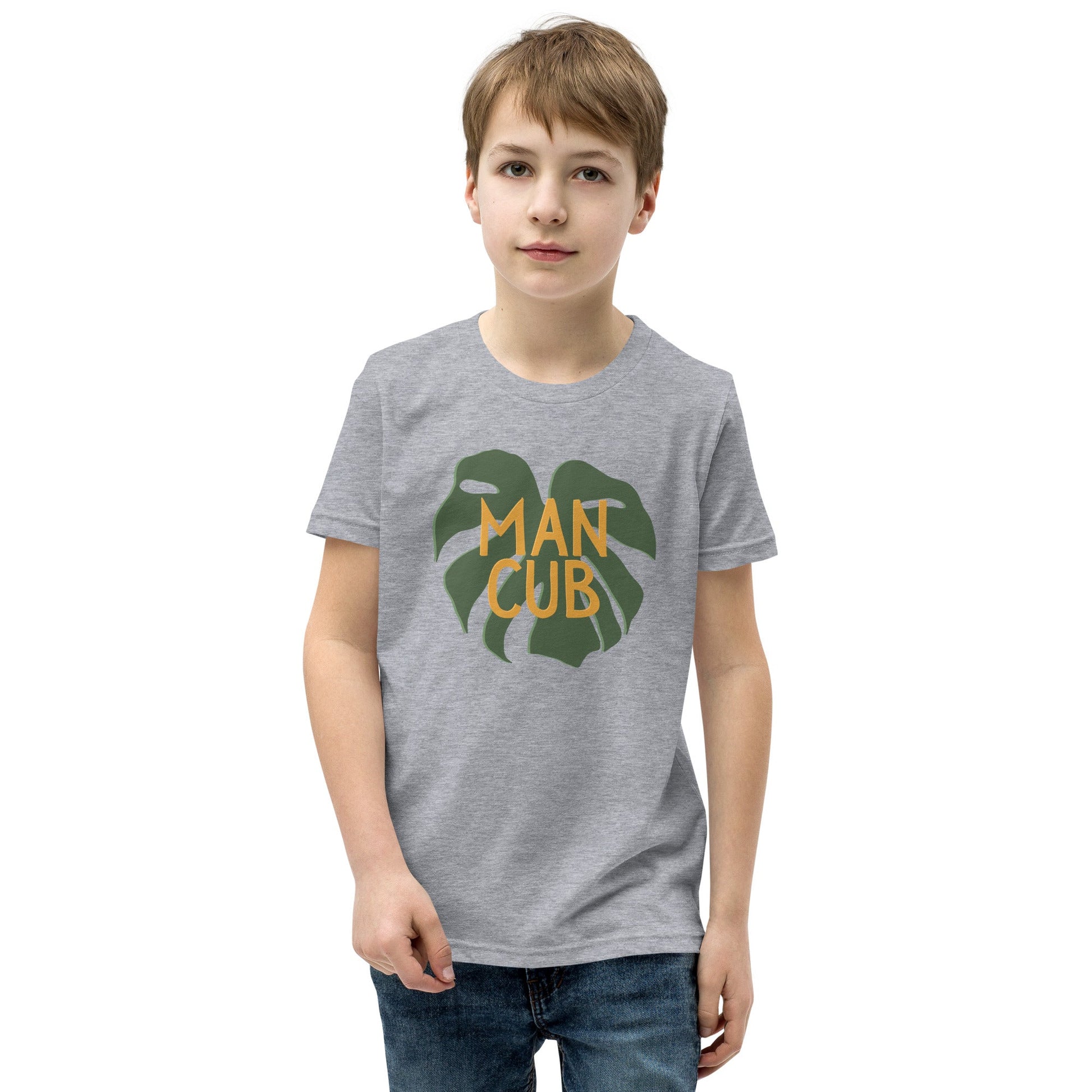 Man Cub Youth Short Sleeve T-Shirt happiness is addictive#tag4##tag5##tag6#