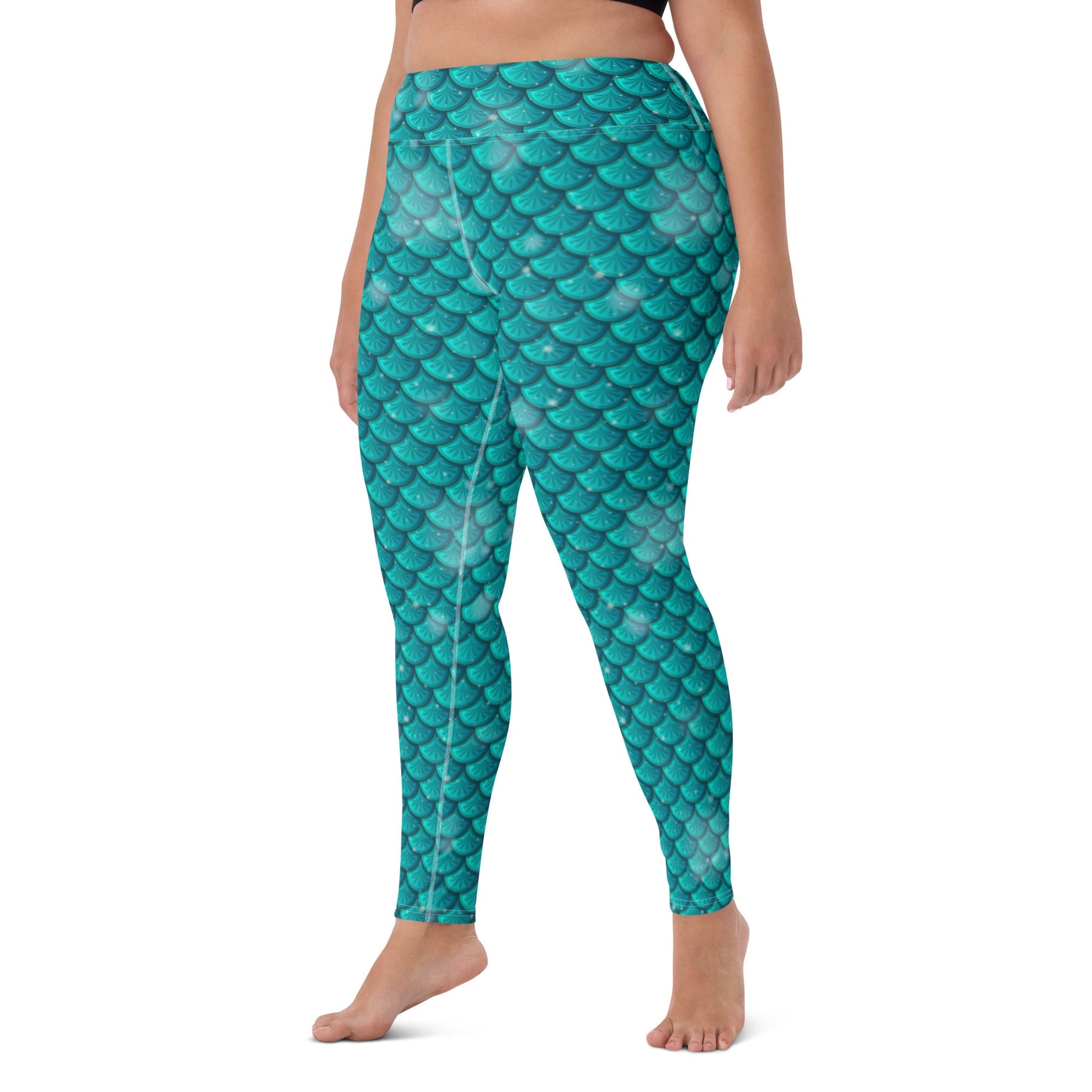Mermaid Scale Yoga Leggings 100 years of wonder100 years Waltdisney bounding#tag4##tag5##tag6#