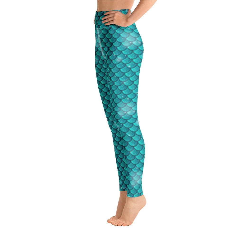 Mermaid Scale Yoga Leggings 100 years of wonder100 years Waltdisney bounding#tag4##tag5##tag6#