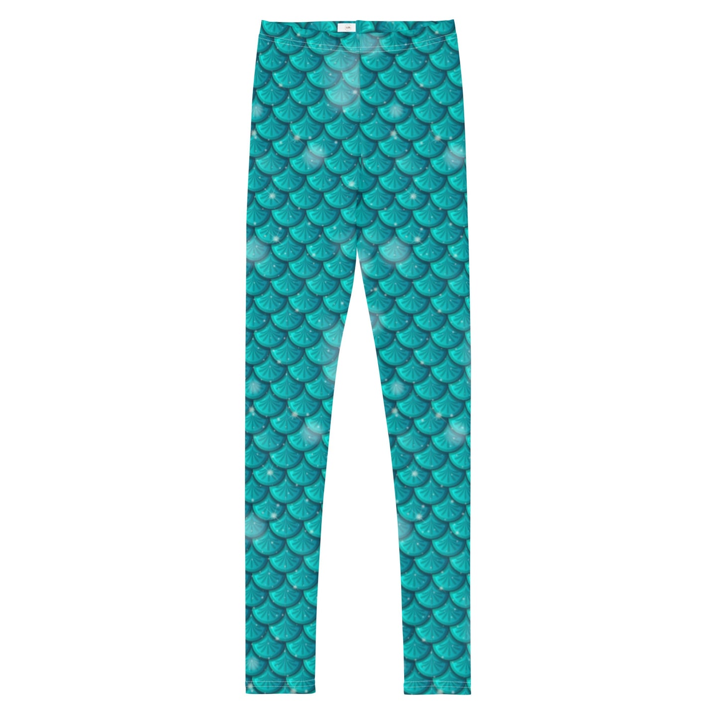 Mermaid Scales Youth Leggings 100 years of wonder100 years Waltdisney bounding#tag4##tag5##tag6#