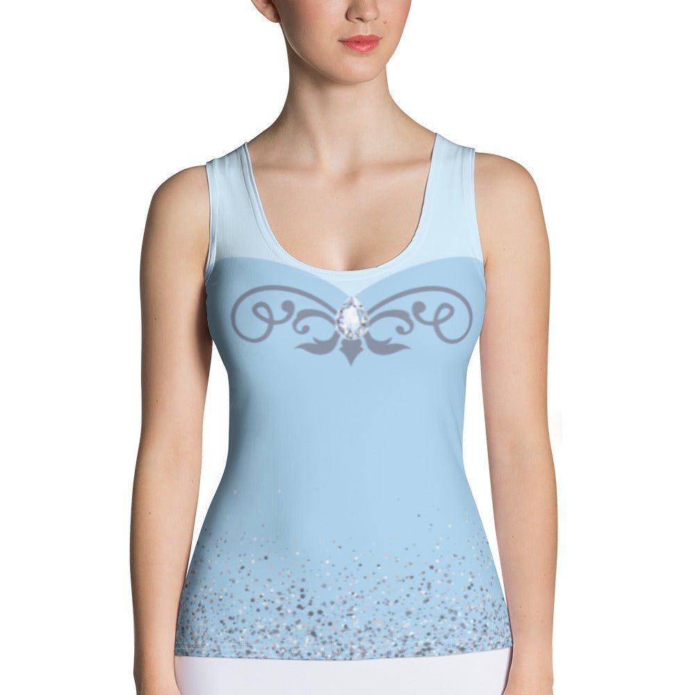 Midnight Princess Cinderella Tank Top 100 years of wondercinderellacinderella top#tag4##tag5##tag6#